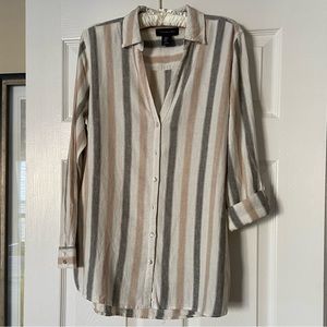 Tahari linen shirt